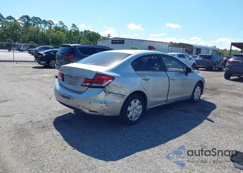 2015 Honda Civic Lx из США, поврежденный, VIN 19XFB2F58FE085270